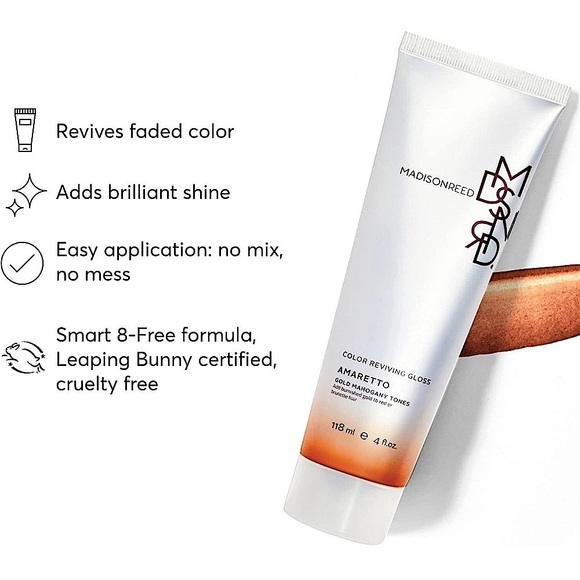 Madison Reed Amaretto Color Reviving Gloss 4oz - Picture 3 of 6